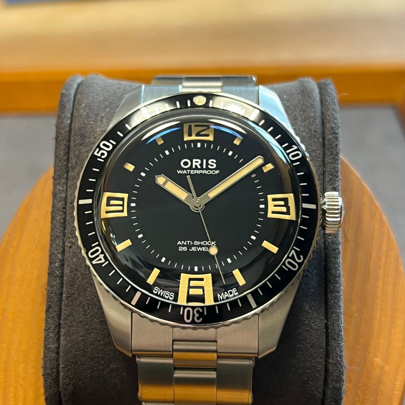 Oris Orologi: Oris Divers Sixty Five 60TH Anniversary Edition Full Set 01 – Usato da Carouge GE venduto da Watchaser