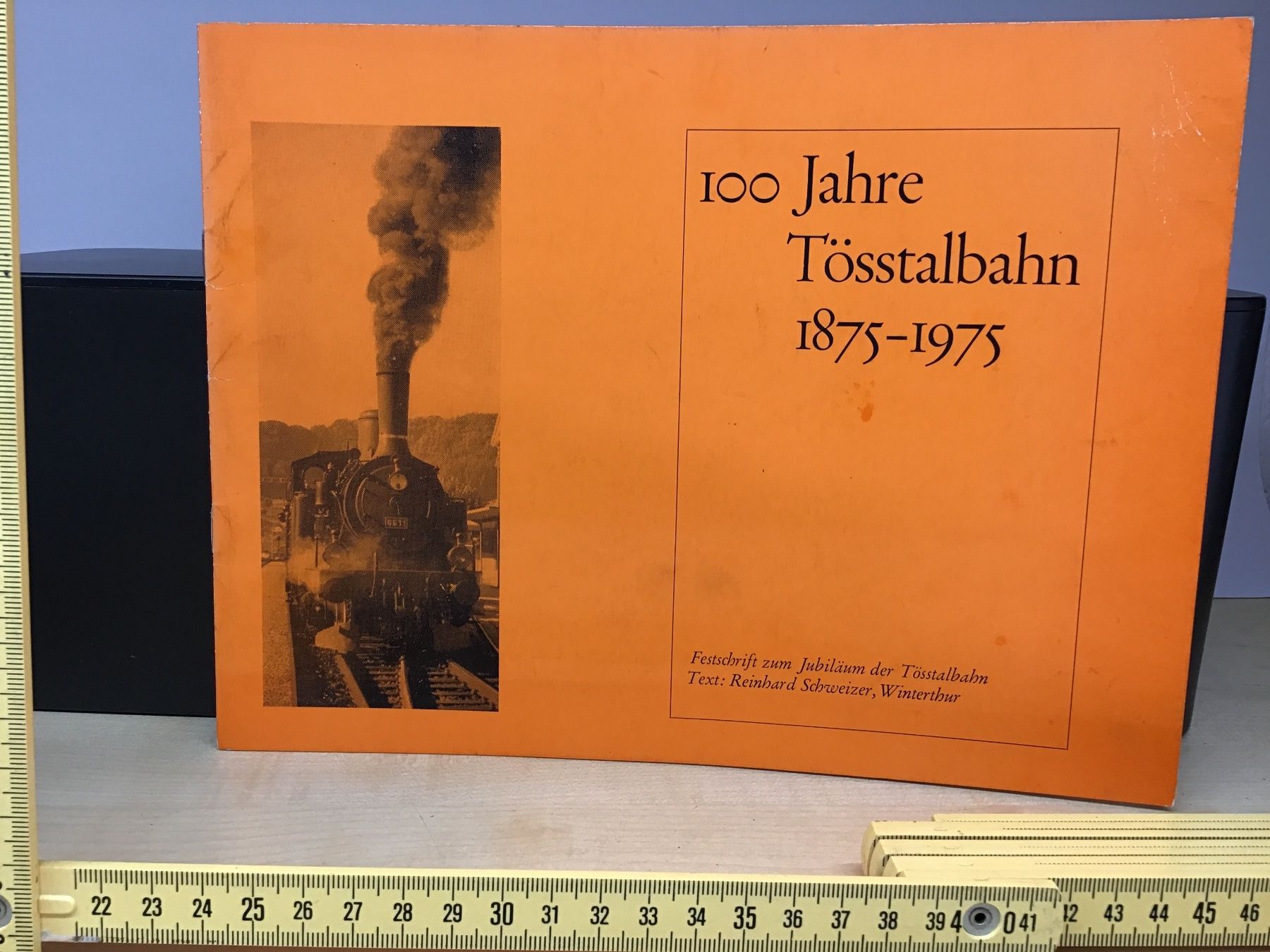 Bücher: Tösstalbahn 1875-1975 Jubiläumsschrift – Gebraucht aus Männedorf von Modelle-aller-Art