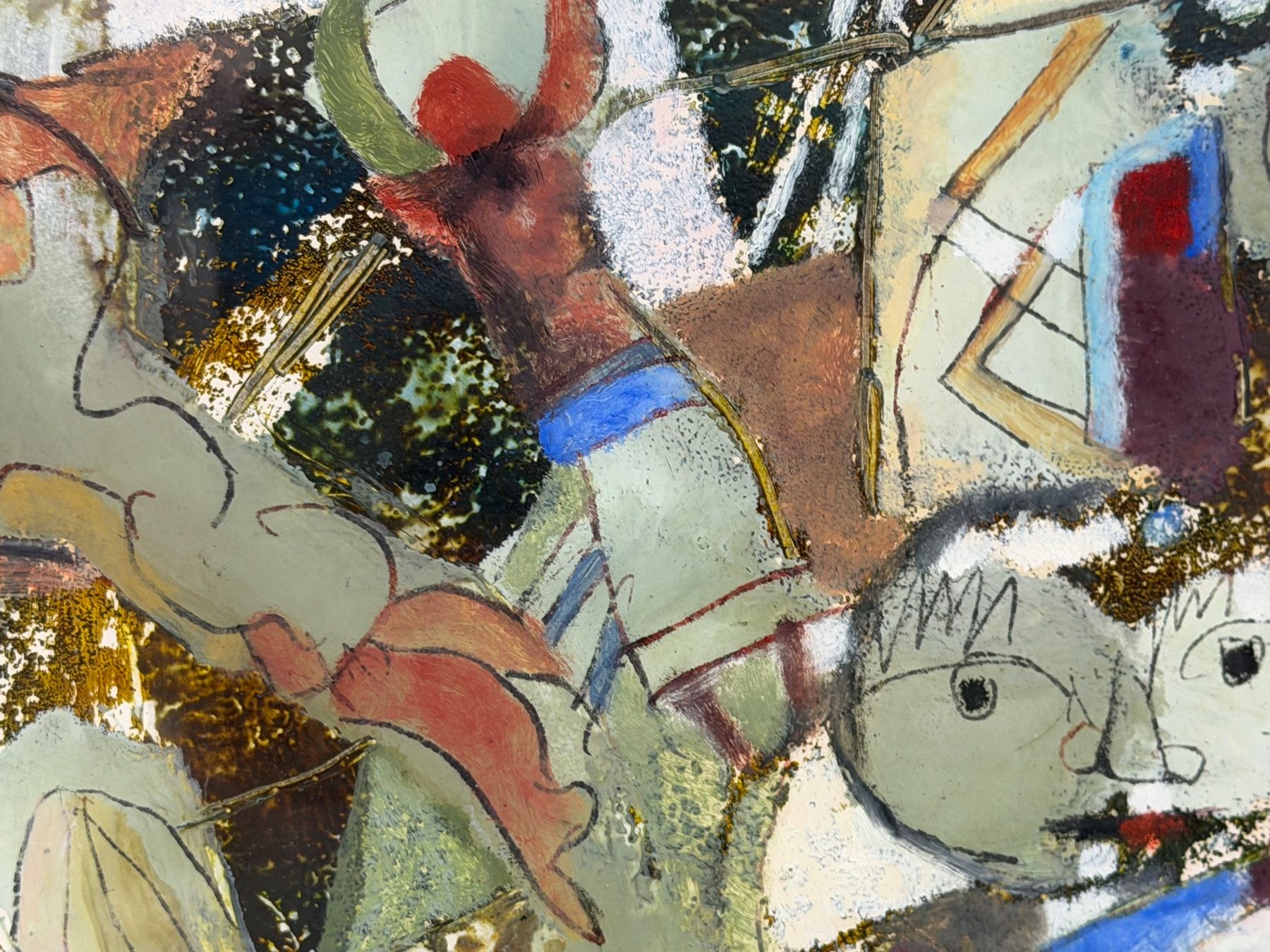 Gemälde: Paul Stauffenegger („Stauffi“, 1925–2016) Mischtechn. – Gebraucht aus Basel von PAUL_ART 4