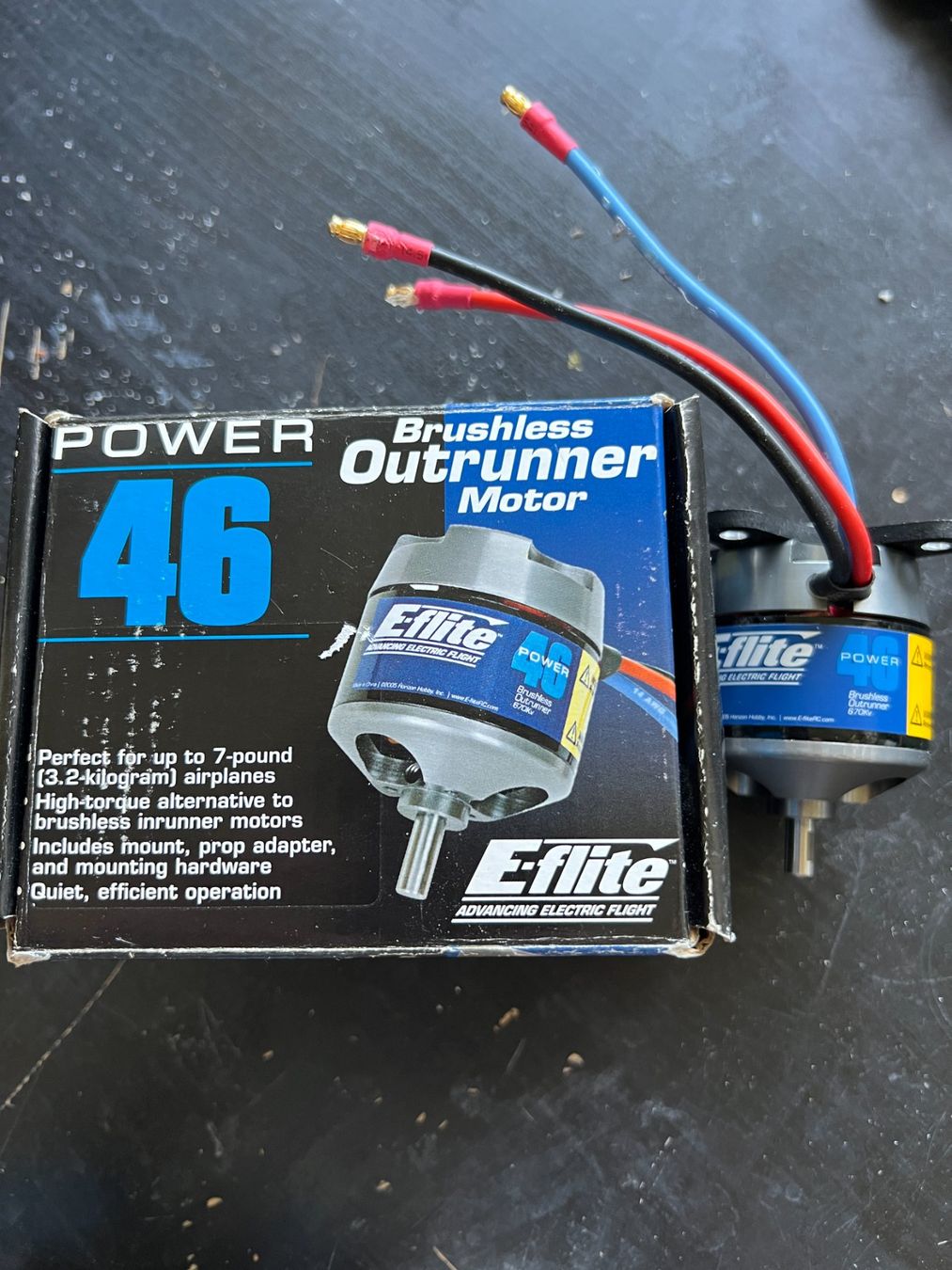 E-Flite Moteurs: E-FLITE BRUSHLESS OUTRUNNER MOTOR – D'occasion à Gorgier par Jamu394565