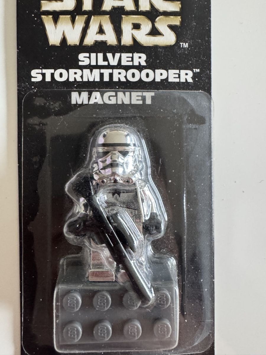 Star Wars Statuette: Silver Stormtrooper Magnet Exclusive Anniversary Edition – Nuovo e nell'imballaggio originale da Zürich venduto da kig_mj9c