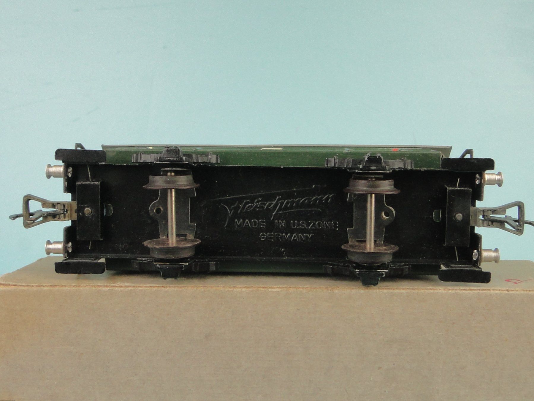 Fleischmann Modellini di ferrovie: Fleischmann Länderbahn Wagen, Blech – Usato da Bülach venduto da cann11 2