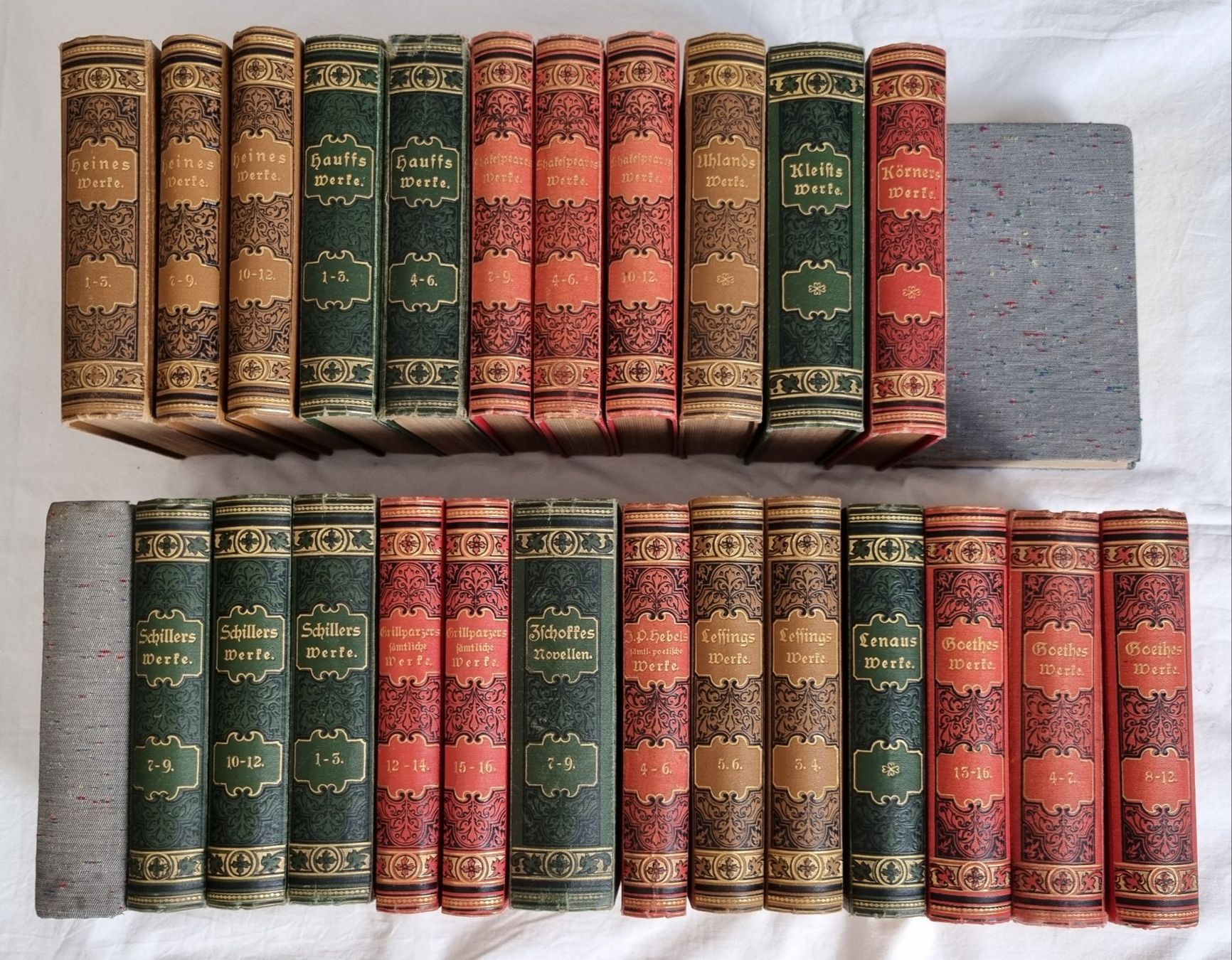 Bücher: Antike Bücher: Hallauer'sche Klassiker - Sammlung – Gebraucht aus Olten von Jurablick12