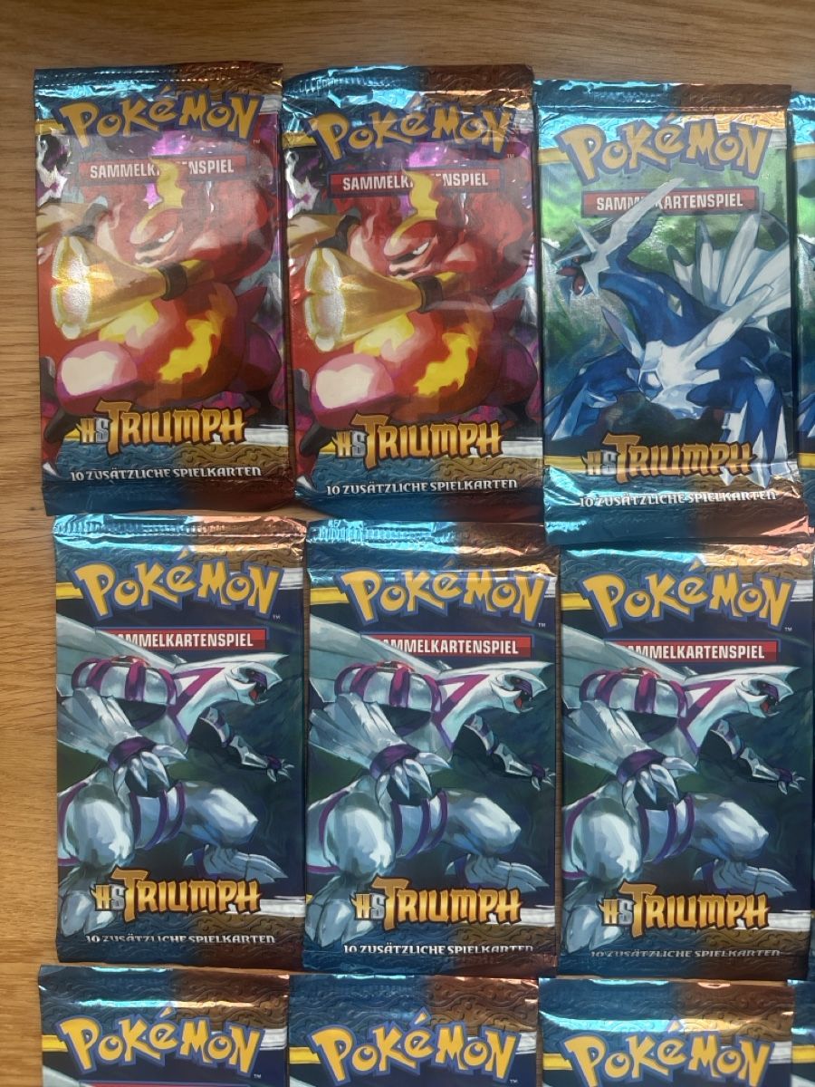 Pokémon Carte collezionabili: Pokemon TCG "HS Triumph" Booster Packs Sealed 2011 – Nuovo e nell'imballaggio originale da steinhausen venduto da pat_nc2x 1
