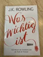 J.K. Rowling "Was wichtig ist" - Neu & Originalverpackt