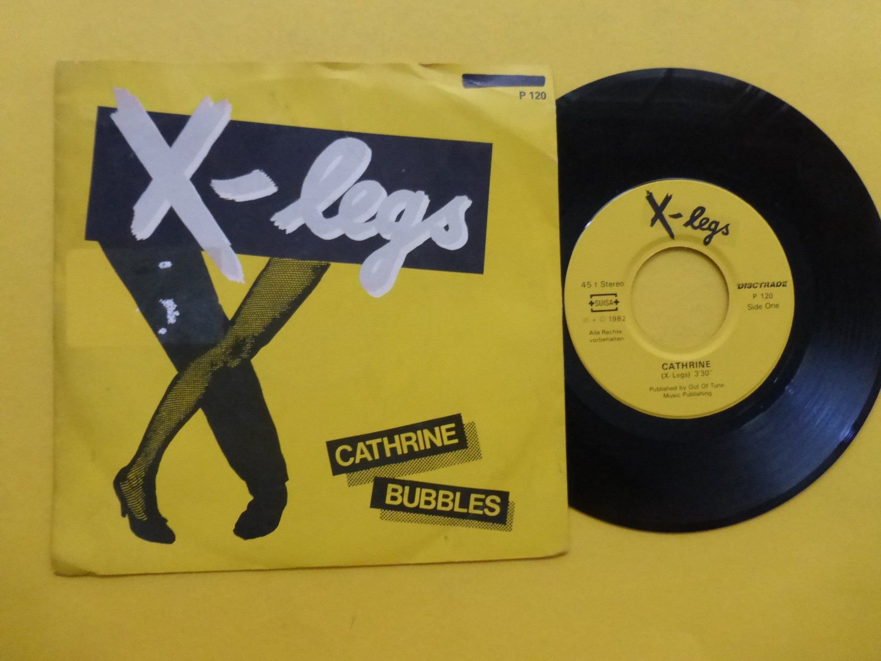 Schallplatten: X-Legs – Cathrine / Bubbles – Gebraucht aus Zürich von Swiss57
