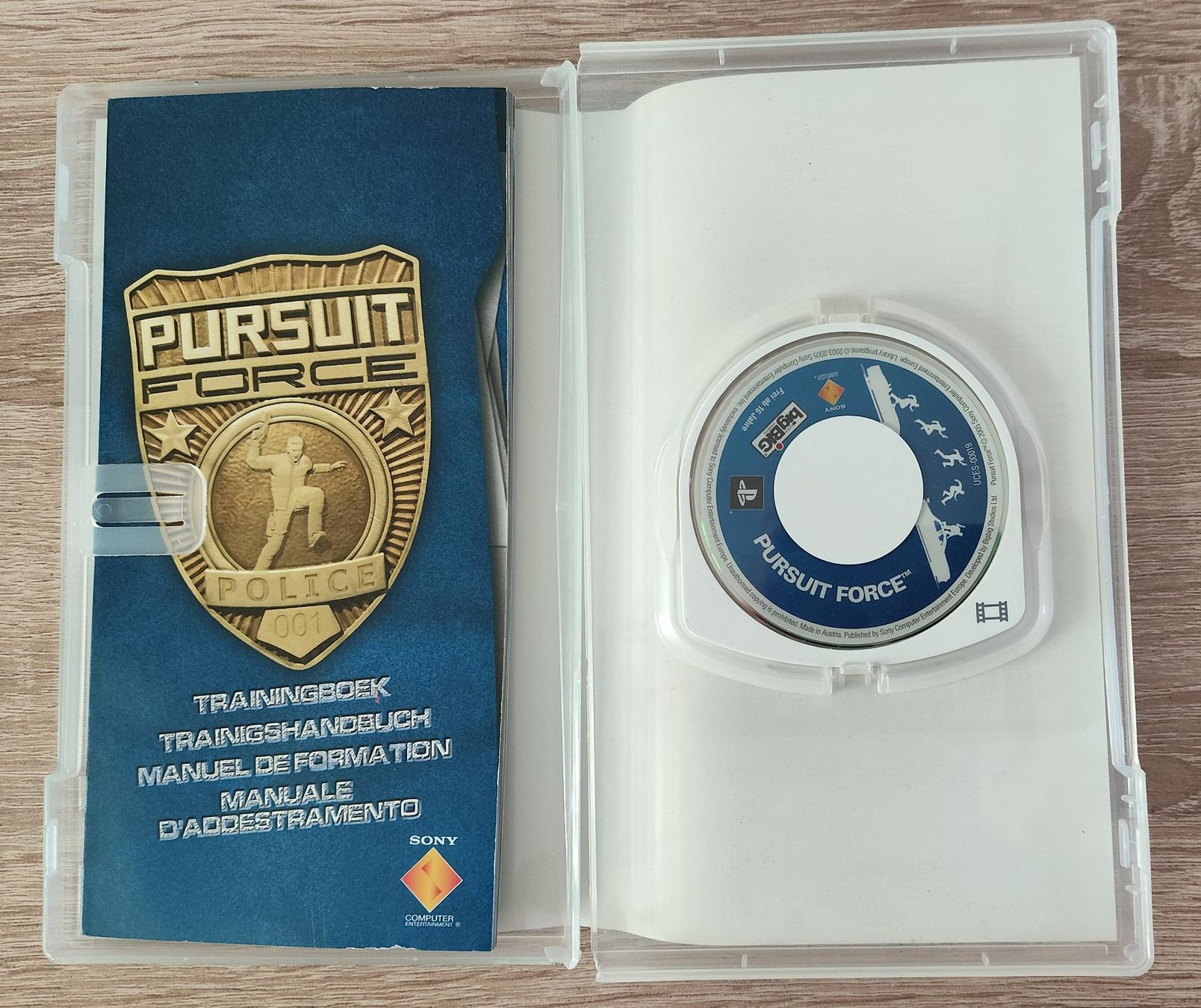 Sony Giochi: Jeu PSP Pursuit Force 2005 – Usato da Grandson venduto da proekt 1