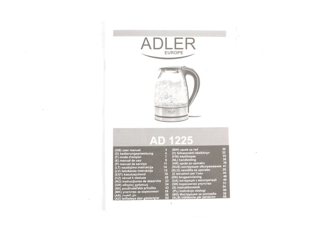 ADLER EUROPE Wasserkocher 9