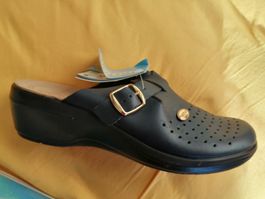 Damen Haussandale FlyFlot Comfort 41, Leder, neu