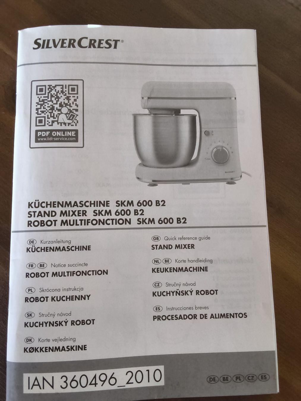 SilverCrest Küchengeräte: Küchenmaschine Silvercrest mint neuwertig – Neu (gemäss Beschreibung) aus Hittnau von Gamoe 5