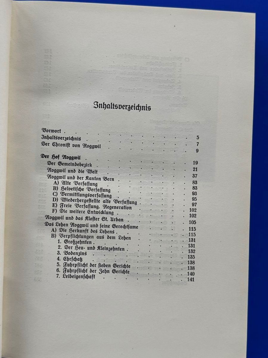 Libri: Roggwiler Chronik oder historisch-topographisch 1936 – Usato da Adliswil venduto da buch_und_kunst 2