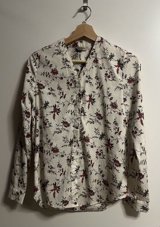 Blumige Bluse von L‘Image Gr. S