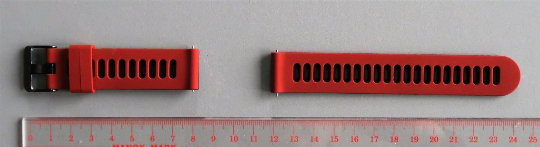 Bracciali & Braccialetti: Nr147 Silikon Uhrenband mit 20mm Stegbreite – Nuovo (secondo la descrizione) da Teufen ZH venduto da bee50two