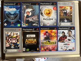 PlayStation 2 Spiele Konvolut / 19 Stk