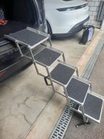 Hundetreppe, faltbar, 5 Stufen,  sehr selten gebraucht 