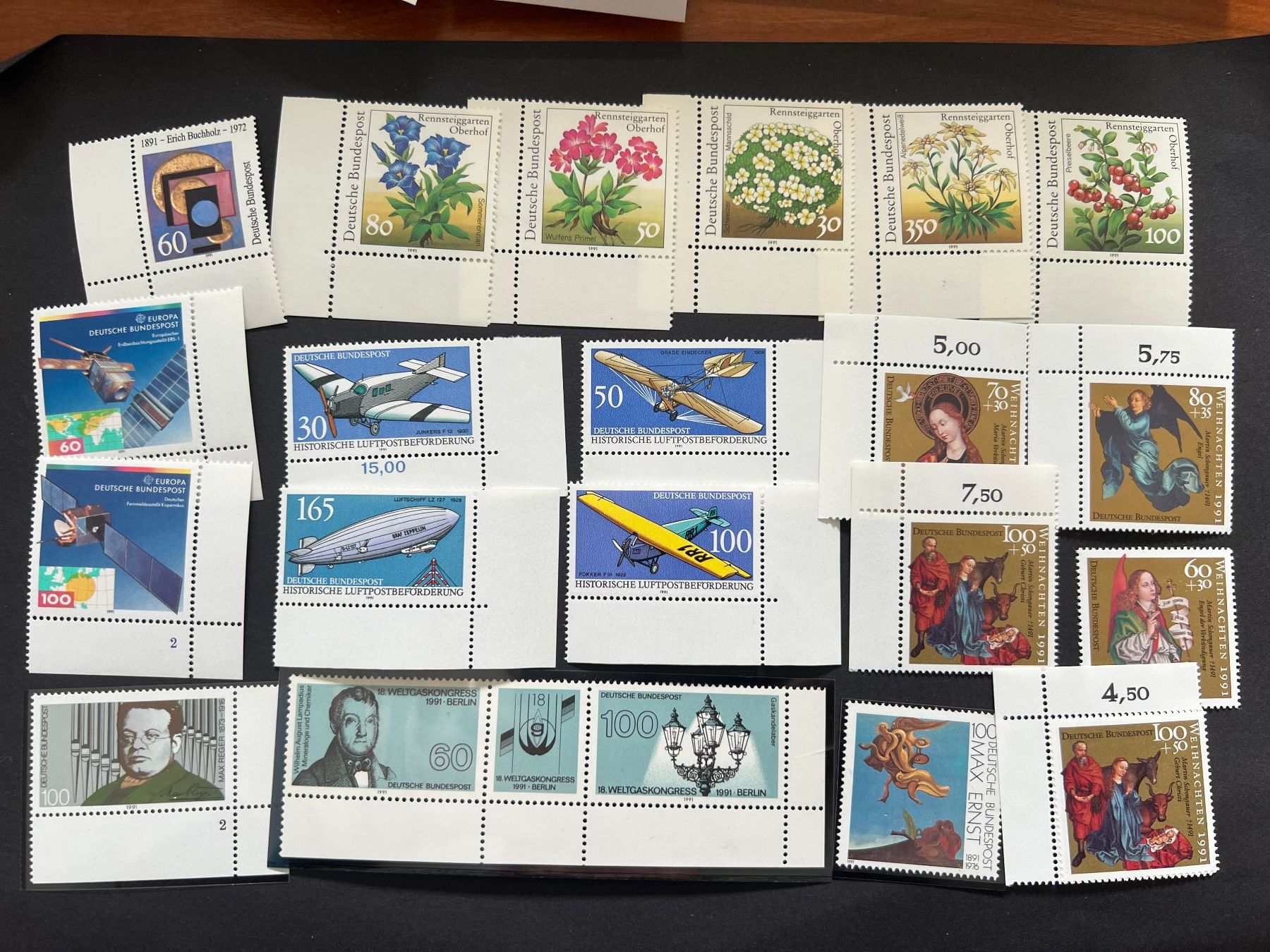 Tutti i francobolli: Deutsche Post Lot 1991 postfrisch  (R974) – Nuovo (secondo la descrizione) da Hinwil venduto da Sidi4