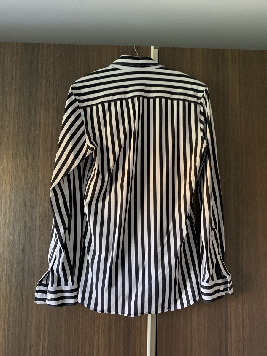 Zara Hemden: Camicia Zara a righe nere e bianche taglia S/M – Gebraucht aus Rancate von jsp_rwb6 1