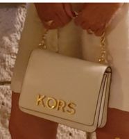MK Tasche weiss aus echt Leder
