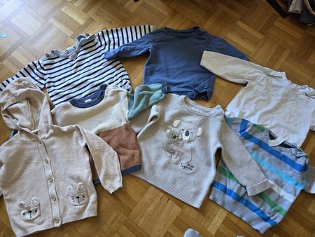 Süsses Baby Jungen Pullover Paket gr 80 