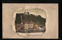 AK Luzern, Teilansicht mit Gütsch