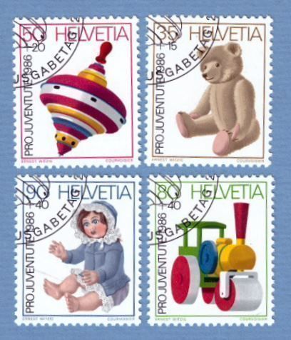 Tutti i francobolli: 1986 PJ.Marken ET.+V.Stempel Tabs +Gummi – Nuovo (secondo la descrizione) da Bützberg venduto da Die.6.a 1