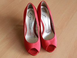 Zign Pumps, rote, Gr.37, 10cm