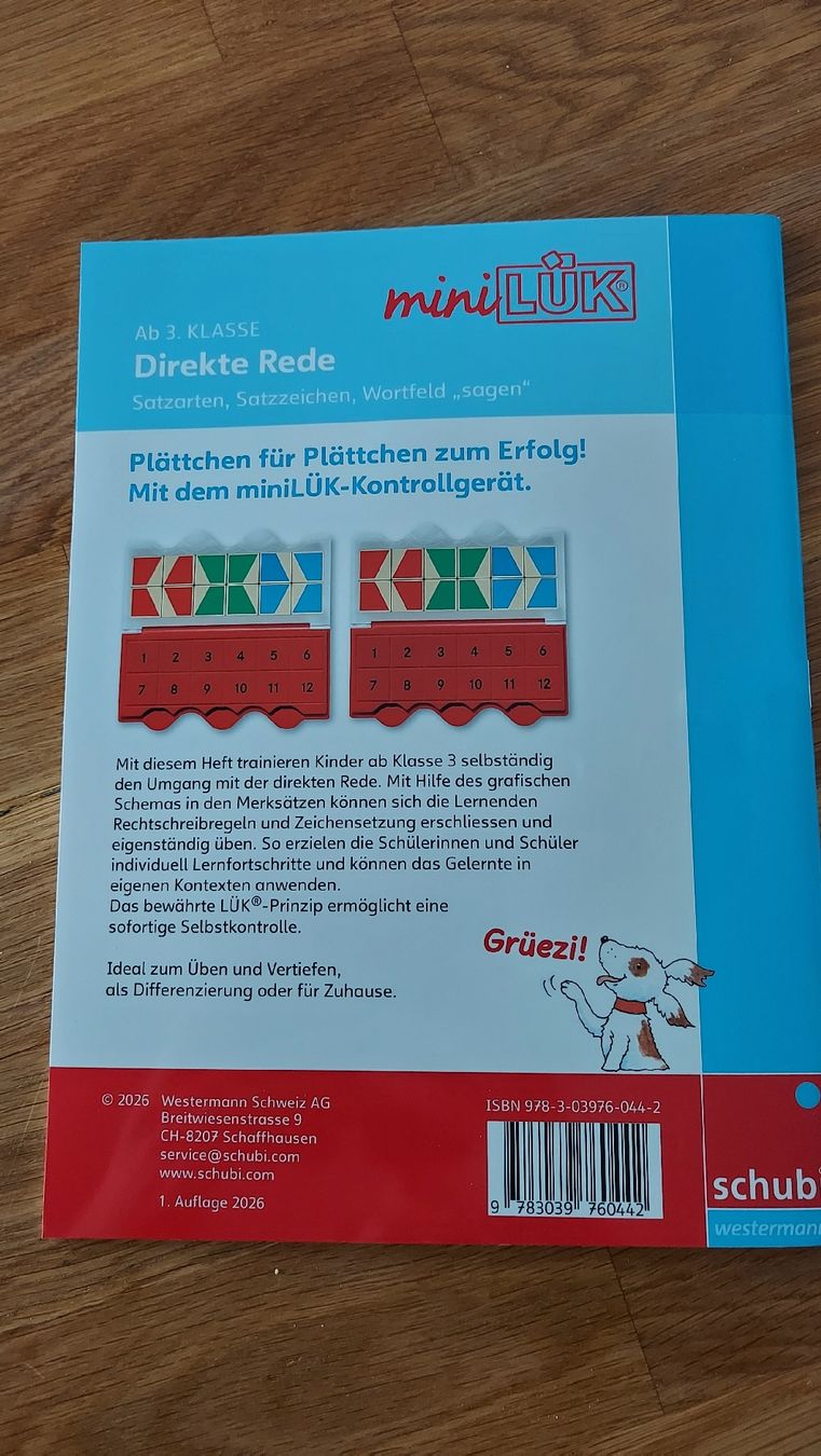 Libri: Mini Lük ab 3. Klasse "Direkte Rede" – Nuovo (secondo la descrizione) da Filet venduto da gab_ph2f 1