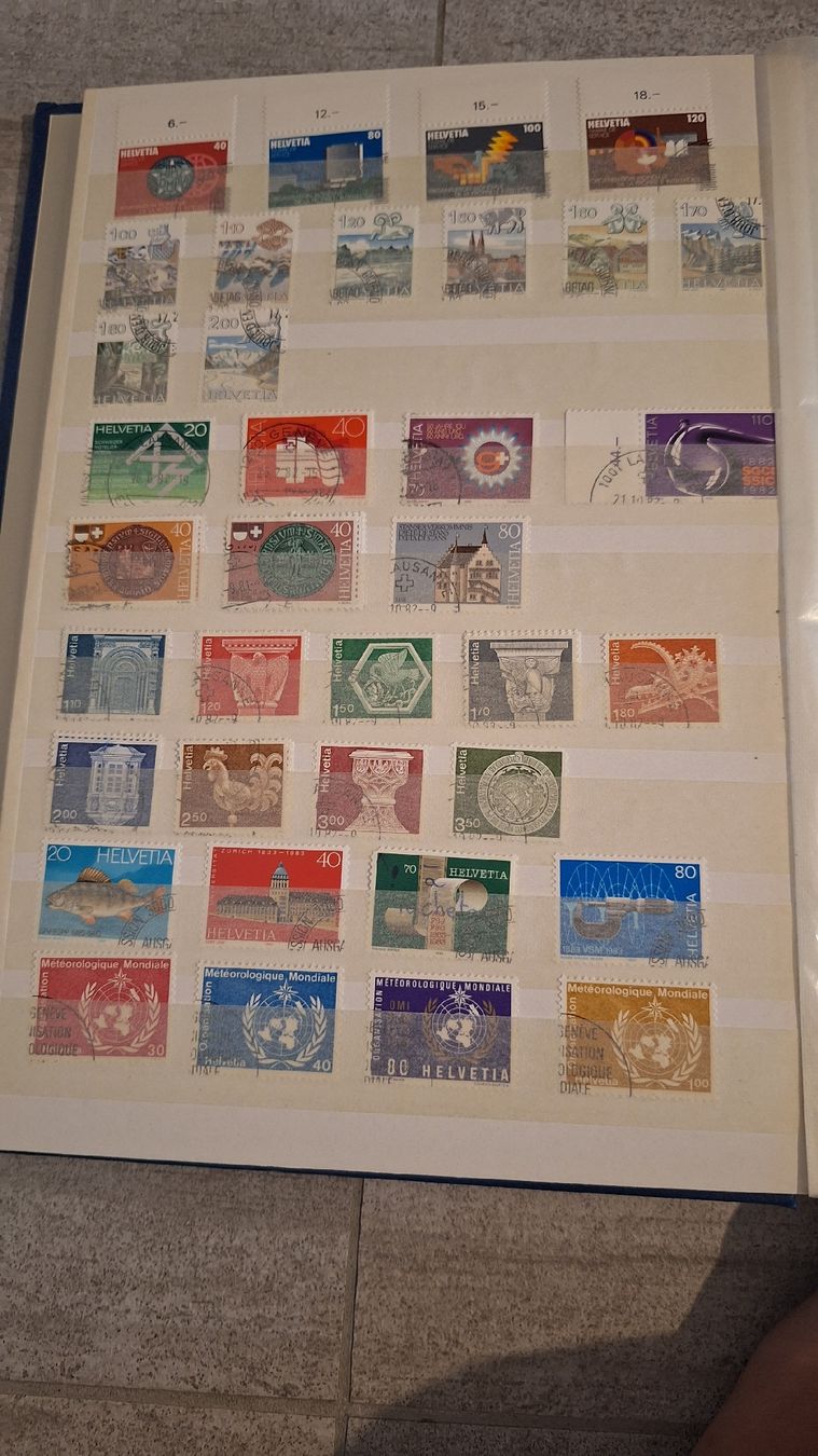 Tutti i francobolli: Collection timbres suisses – Usato da Montricher venduto da bil_fyq7 3