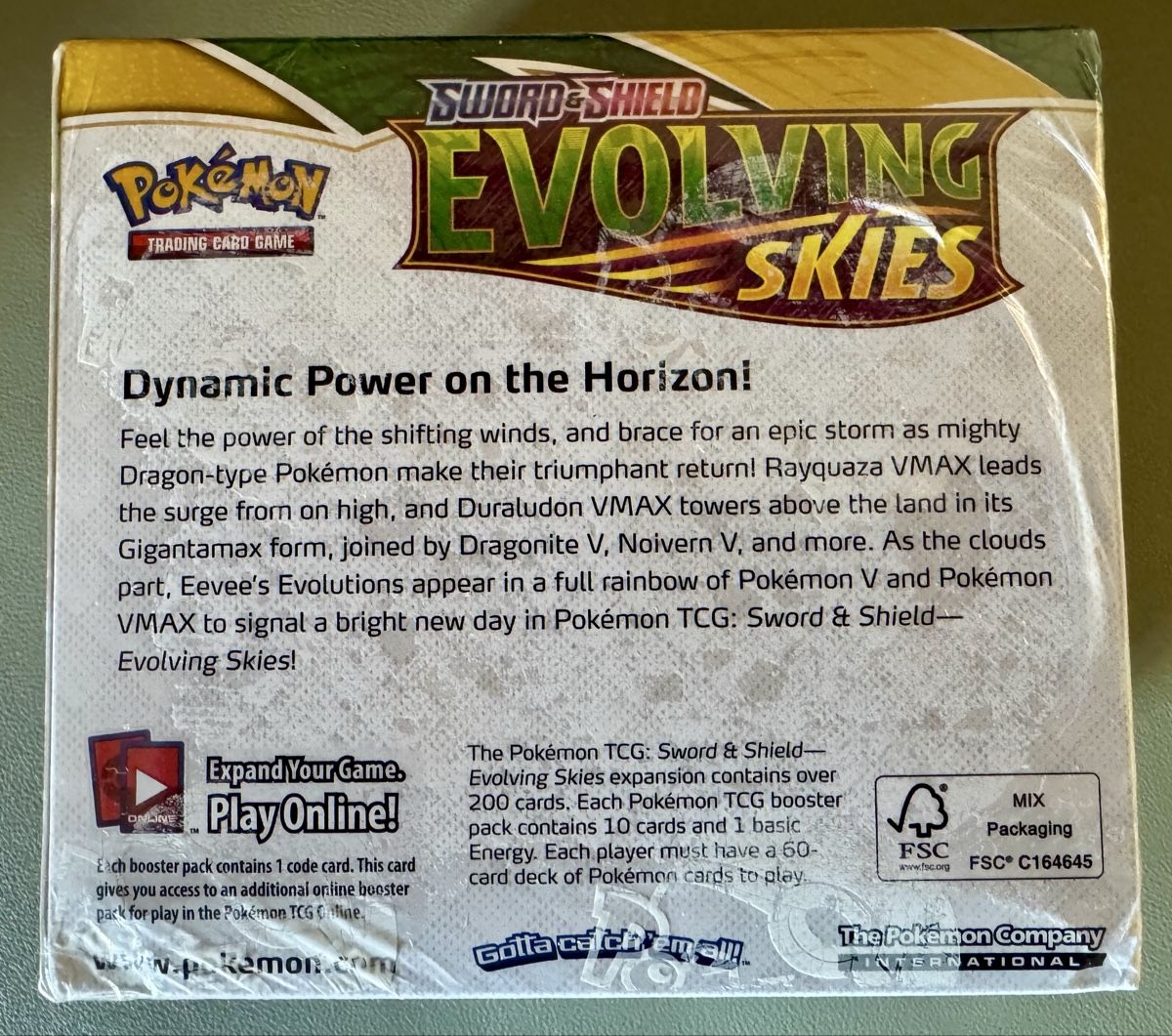 Pokémon Carte collezionabili: Pokemon Evolving Skies Booster Box - Sealed – Nuovo e nell'imballaggio originale da Arzier-Le Muids venduto da sim_lp7v 1