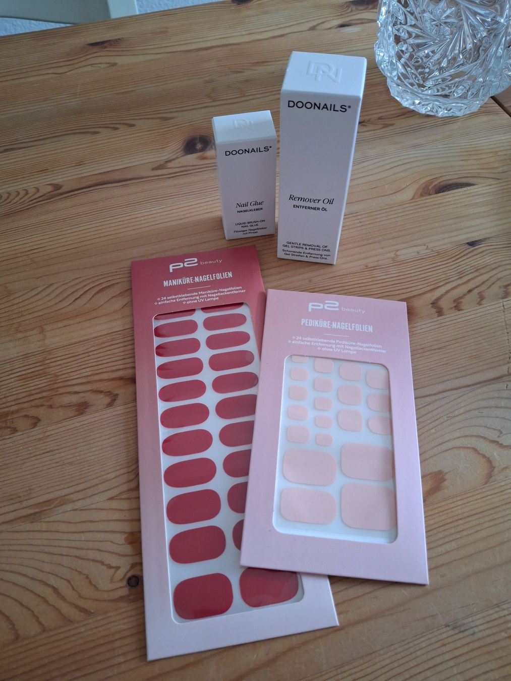 Unghie finte: Doonails - kleines Paket - Kleber - Entferner - Stripes P2 – Nuovo e nell'imballaggio originale da Bern venduto da babyboomnursery 1