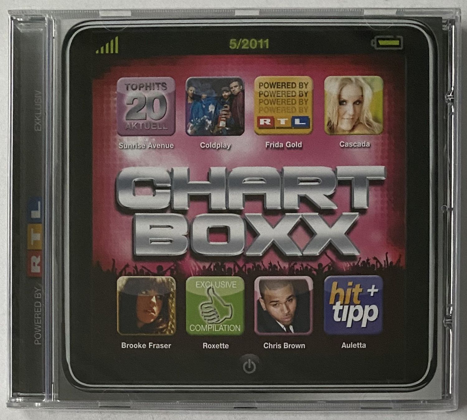 CD: Chart Boxx 5-2011(Coldplay, Snoop Dogg, David Guetta.... – Nuovo e nell'imballaggio originale da Flums venduto da Asquillo