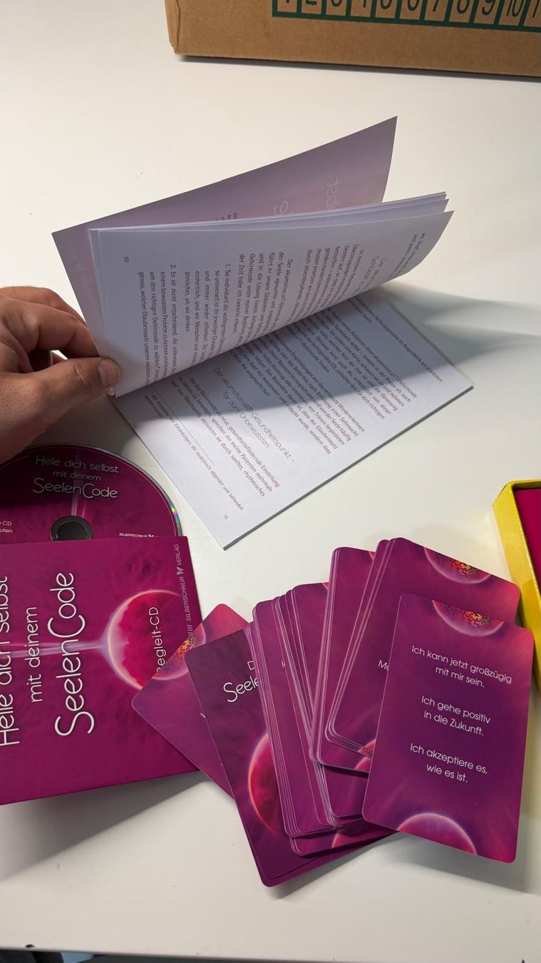 Libri: Heile dich selbst mit deinem SeelenCode Karten-Set mit CD – Usato da Krauchthal venduto da SamsPuce 2