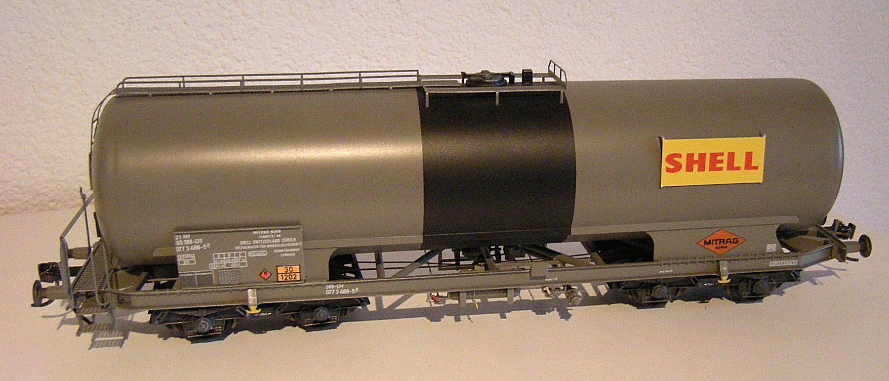 Hermann Modellini di ferrovie: Hermann Tankwagenzug – Nuovo e nell'imballaggio originale da Mettmenstetten venduto da shaula51