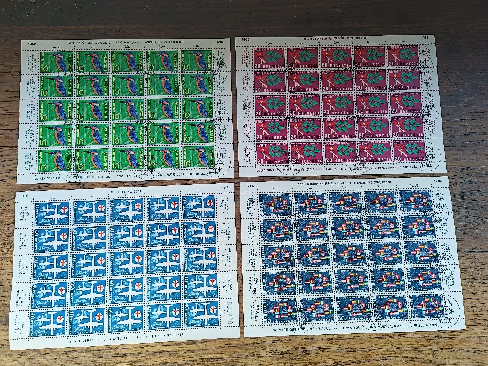 Tous les timbres: Sammlung Briefmarken Bögen – D'occasion à Brugg AG par Ente015 1