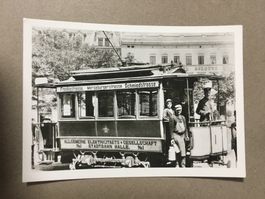 AK DDR 100 Jahre Strassenbahn Halle