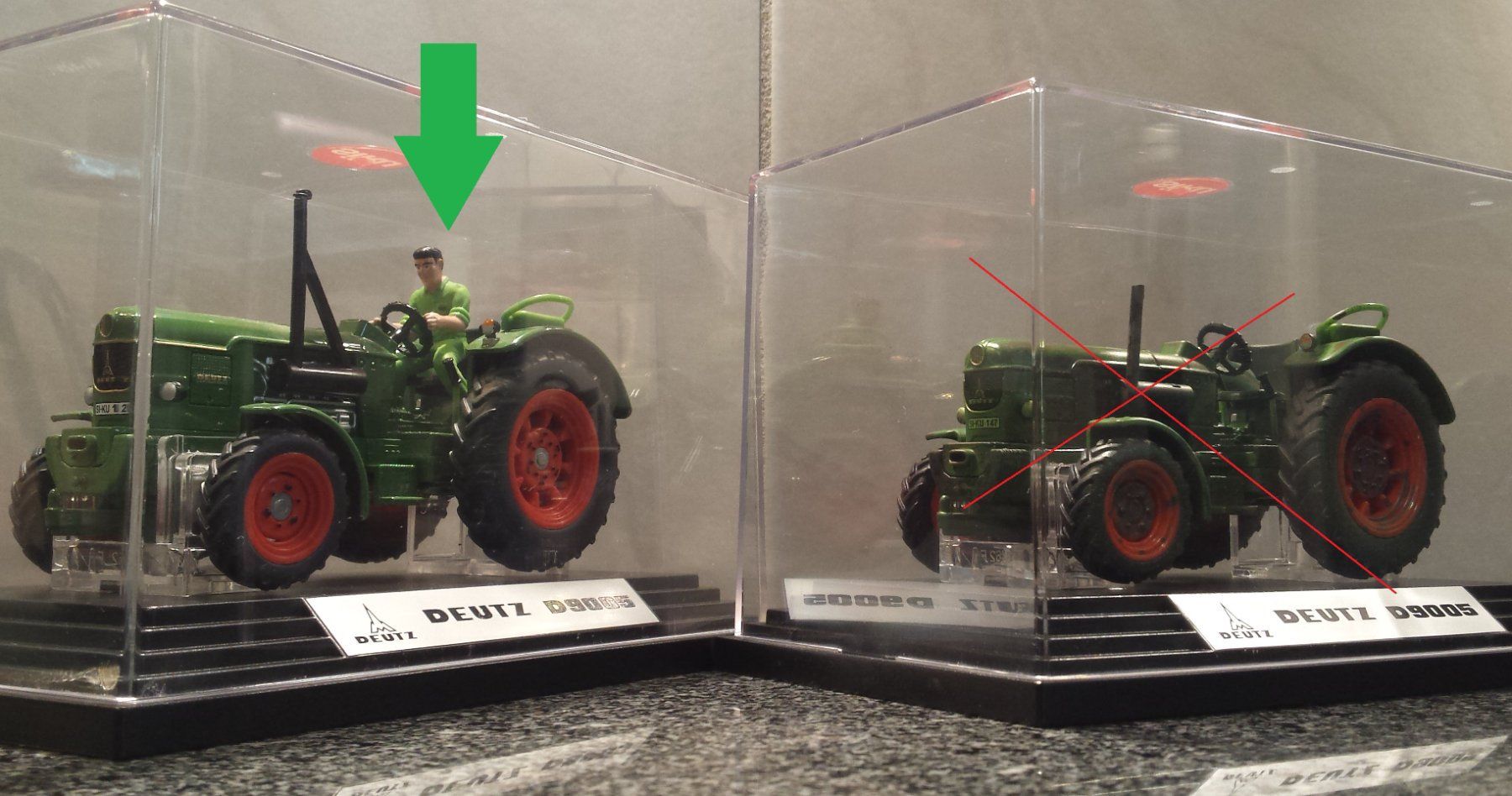 Siku Modellini d'auto: SIKU FARMER 1:32 +Serie - Deutz D 9005 – Nuovo (secondo la descrizione) da Rotkreuz venduto da MOBAHN-1zu87 6