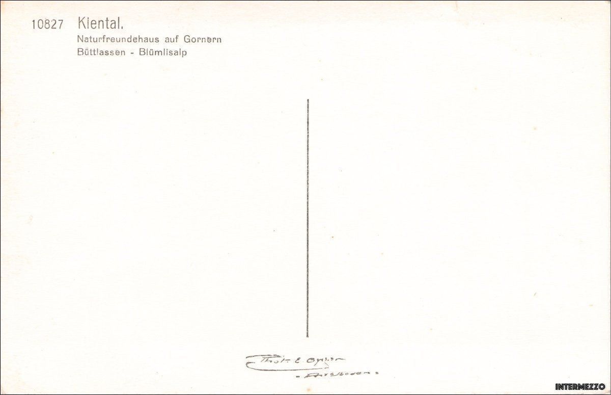 Cartoline postali: Kiental BE // Gornern Büttlassen Winter – Usato da Basel venduto da intermezzo12 1