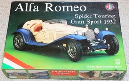 Pocher K73 – Alfa Romeo Spider Touring Gran Sport 1932 1:8
