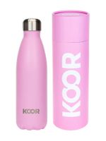 KOOR Thermo-Trinkflasche 500 ml Pastell Rosa NEU