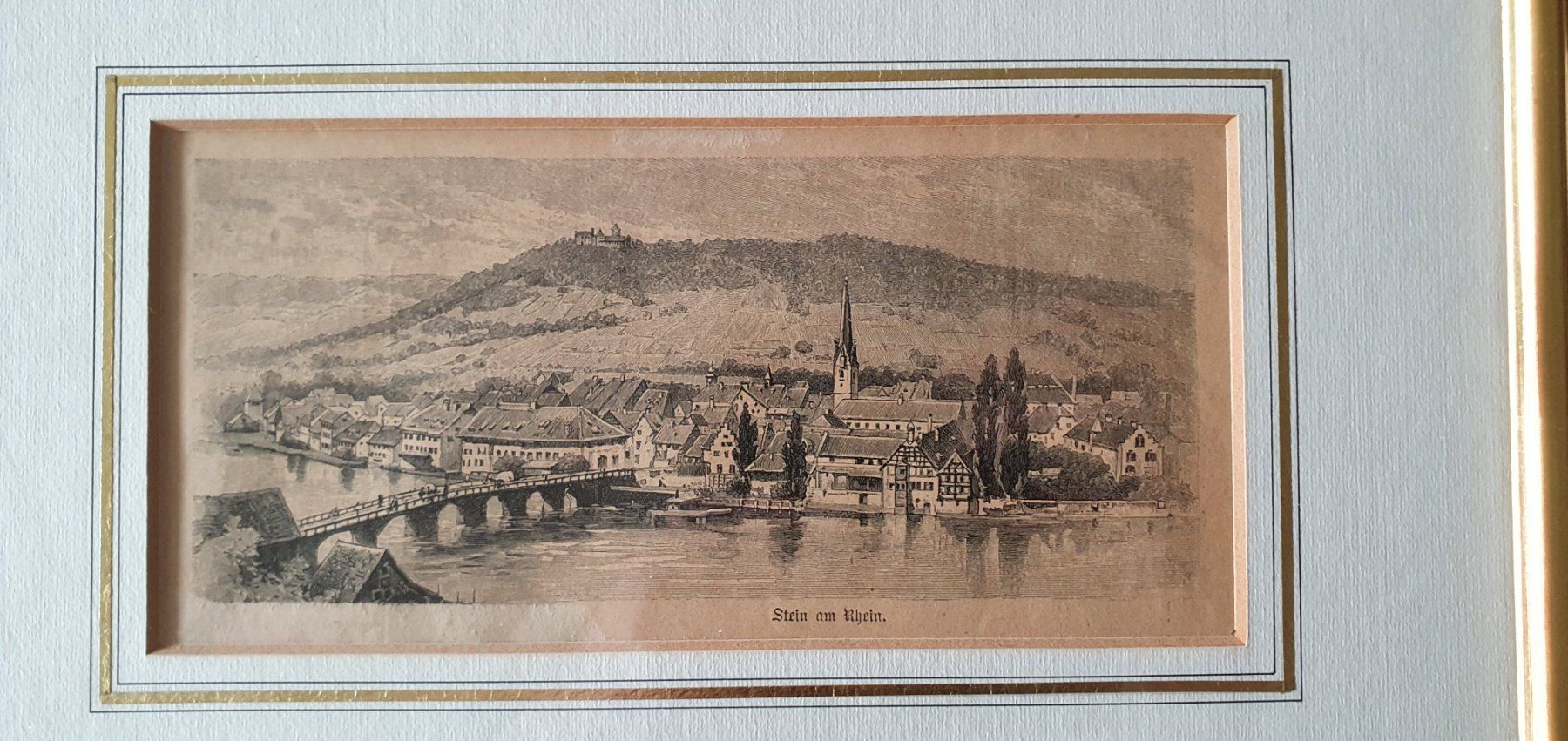 Stiche: Stein am Rhein - im Goldrahmen – Gebraucht aus Kreuzlingen von Rschweiz1 1