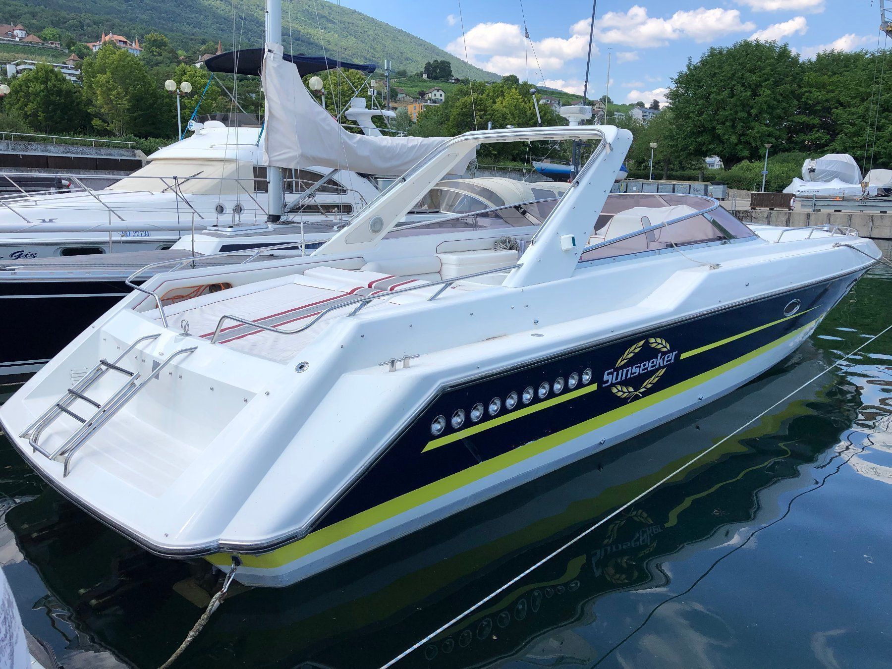 Sunseeker Barche: Sunseeker THUNDERHAWK 43 – Usato da Gampelen venduto da Steuer0 1