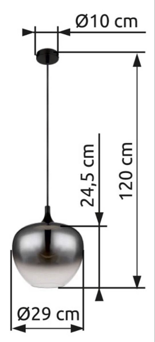 Lampen: Pendelleuchte Maxy mit ästhetischem Glasschirm – Gebraucht aus Basel von aar_b9vk 1