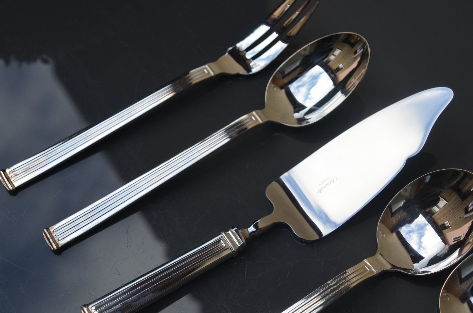 Christofle Set di posate: Christofle Besteck  / Couverts Christofle – Usato da Collonges venduto da arashee 5