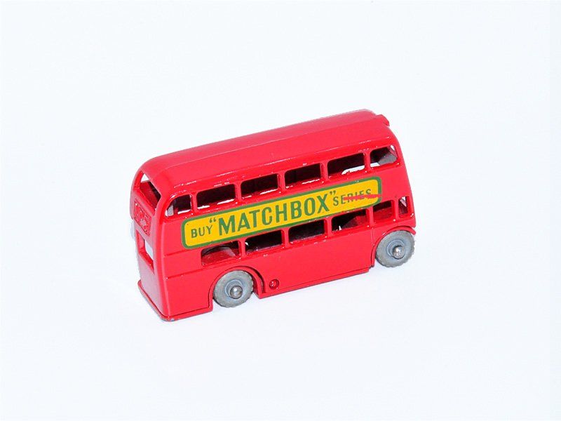 Matchbox Modellini d'auto: Matchbox Lesney DOUBLE DECKER BUS No. 5B – Usato da Zufikon venduto da MatchboxCorner 1
