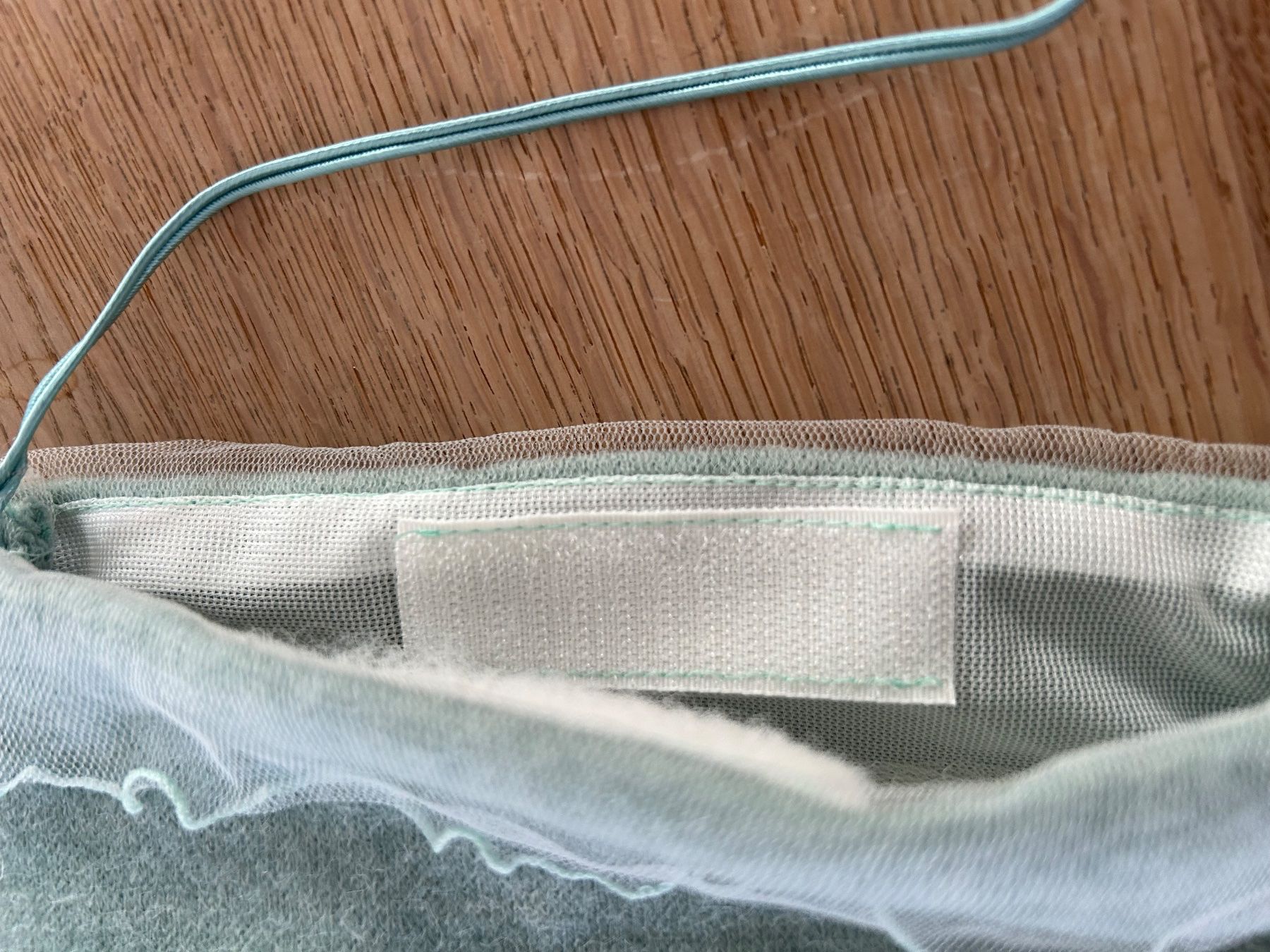 Borse da donna: Kleine Umhängetasche aus Stoff mint – Nuovo (secondo la descrizione) da Rothenburg venduto da stacostaco 2
