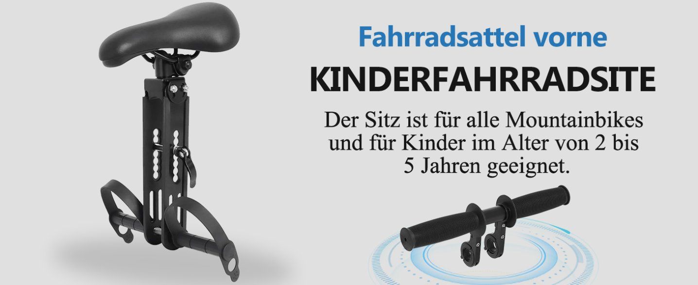 Ersatzteile: Kinder-Fahrradsitz mit Lenkerbefestigung – Neu und originalverpackt aus Geneve von Titi2008 1
