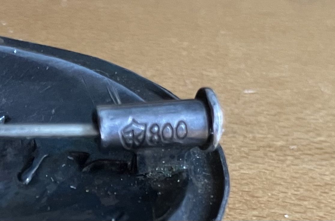 Broschen & Nadeln: Brosche Silber 800 mit Traube – Gebraucht aus Lyss von Punktum01 3