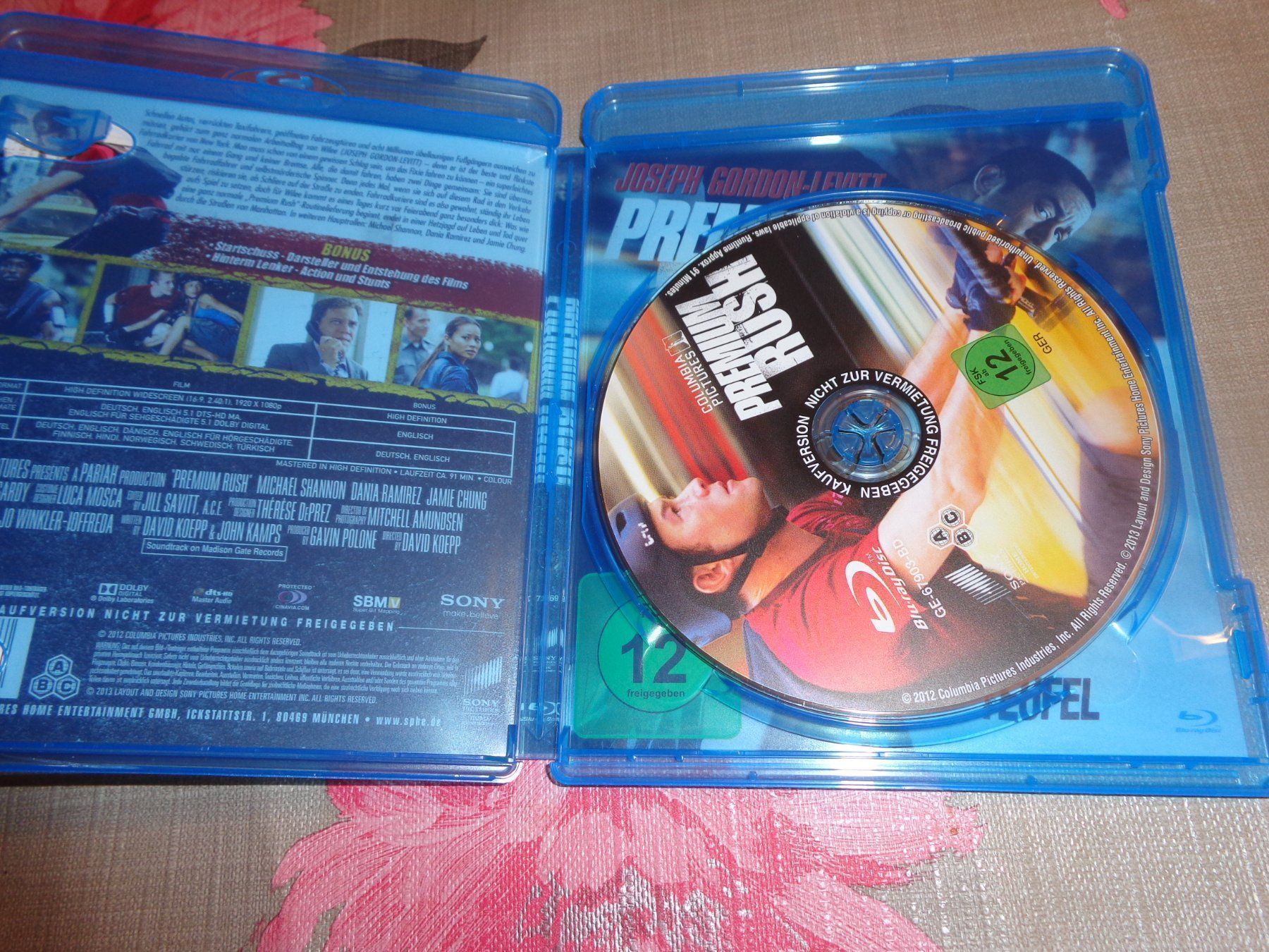 Tutti i DVDs: Premium Rush BLU-RAY – Usato da Olten venduto da Disc-Verkauf 1