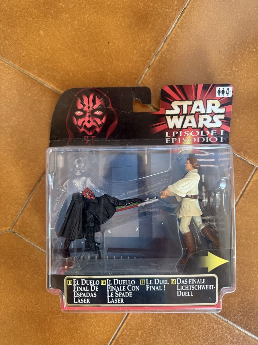 Star Wars Figuren: Star Wars Action Figures Darth Maul vs Obi-Wan Kenobi Episod – Neu und originalverpackt aus Winterthur von grcandel