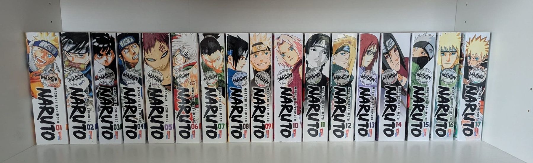 Bücher: Naruto massiv Band 1-24 – Gebraucht aus Beinwil/Freiamt von 1Lar1